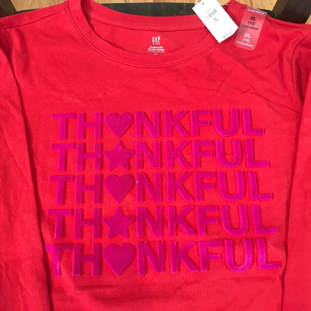 Gap long sleeve girls shirt NWT